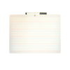 Flipside Products 9 x 12 Two Sided Red & Blue Ruled/Dry Erase with Attached Marker, PK12 19134